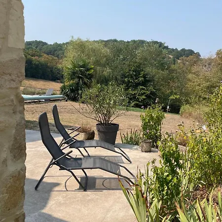La Taniere Classe 3 Etoiles Avec Terrasse Et Piscine Prázdninový dům La Bachellerie